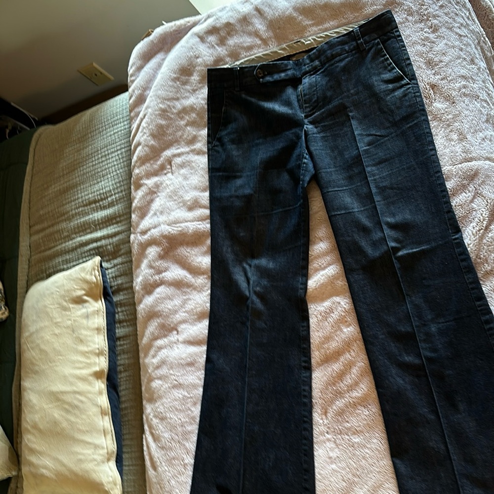 Gap.  Wide-leg “dressier” jean
